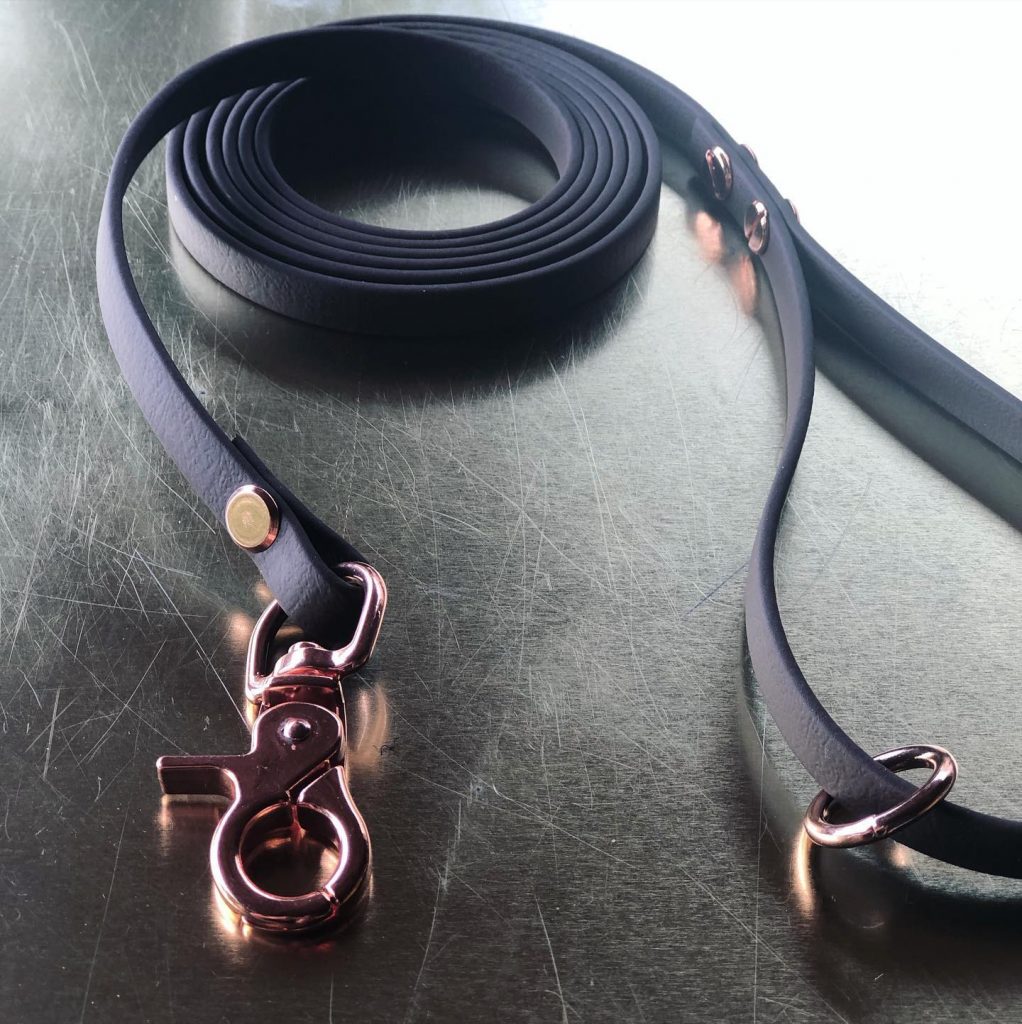 Laisse De Remorquage Biothane - Couleur Marron Clair, 20 Mètres X 16 Mm, Neuve